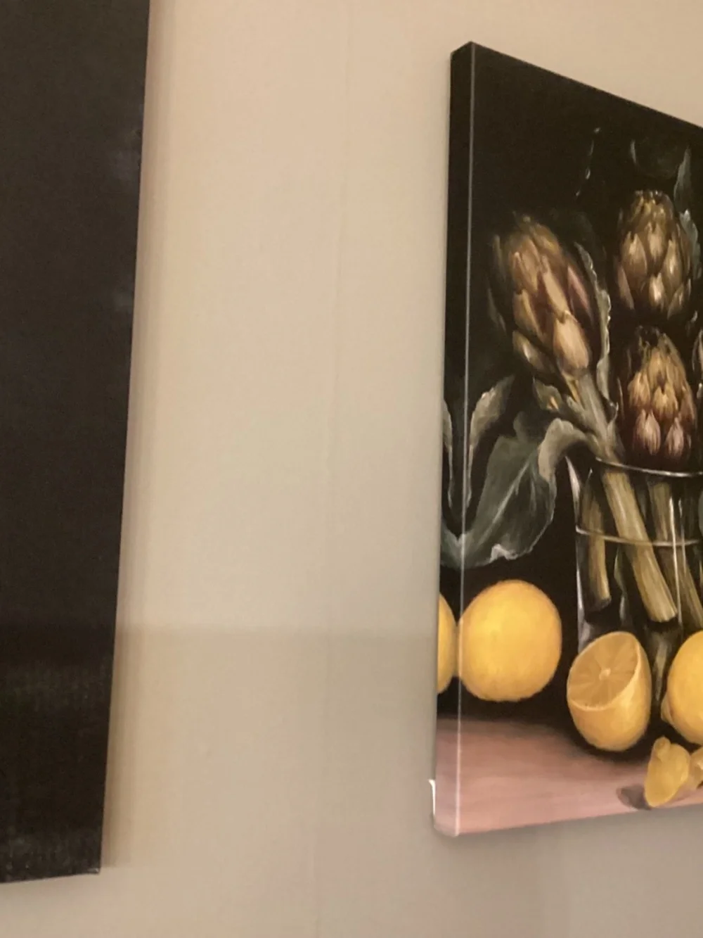 IKEA Wall Decor Picture 3 ps Set Artichokes Lemons Avocado 11¾×15¾
